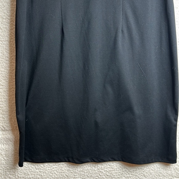 Perceptions Womens White Black Colorblock Sleeveless Sheath Dress PLUS 2X - Picture 3 of 9